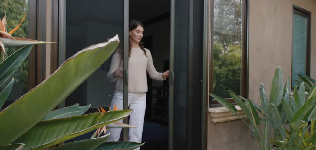 Apollo screen door in everyday use
